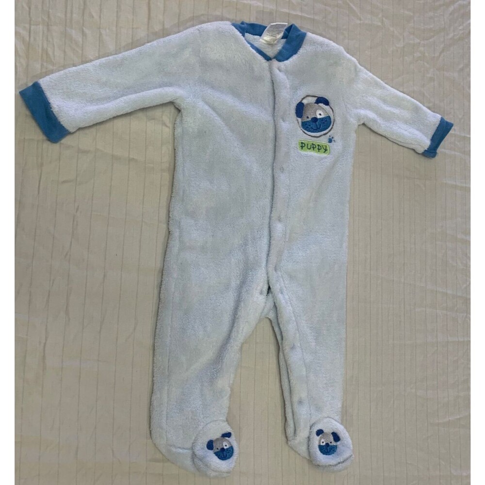 BABY GEAR BOYS  FLEECE OUTFITS SLEEPERS SIZE 3-6 MONTHS